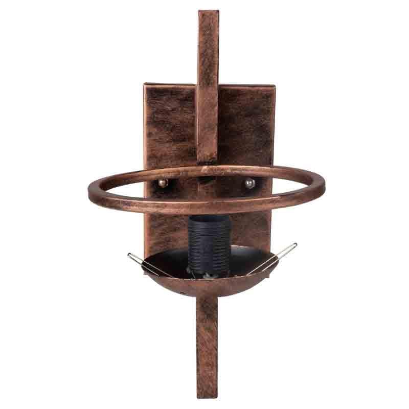 Saturn Metal Wall Lamp With Glass Shade media 6