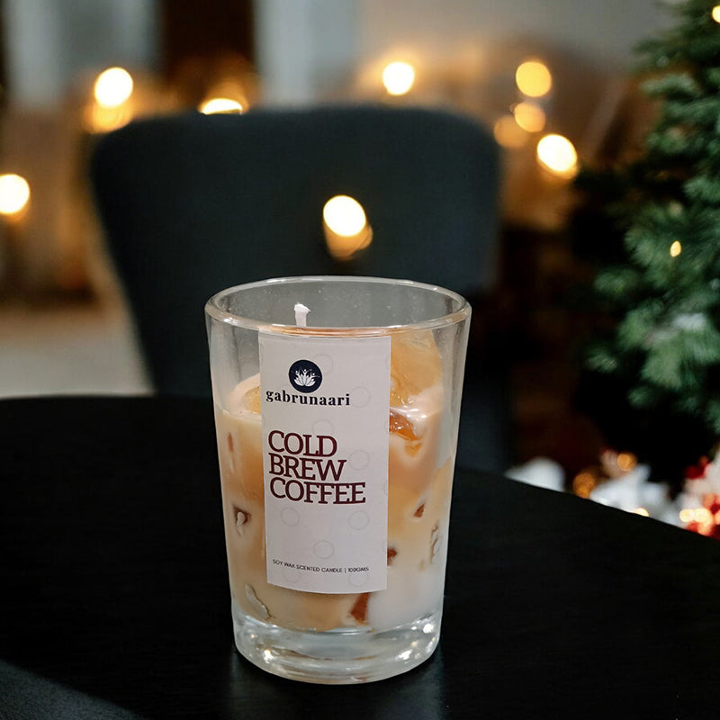 Iced Frappe Coffee Scented Soy Wax Candle media 3