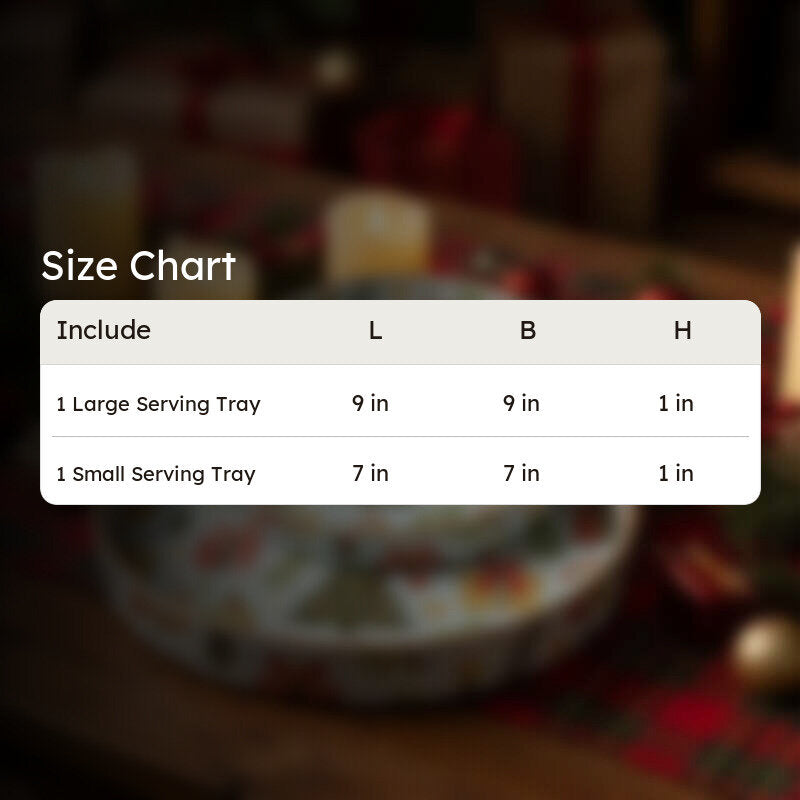 Jingle Serving Tray - Set Of Two media 8