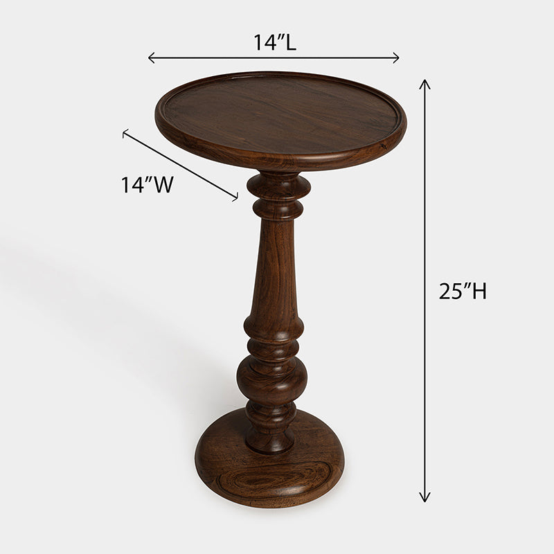 Bonito Acacia Wood Side Table media 6