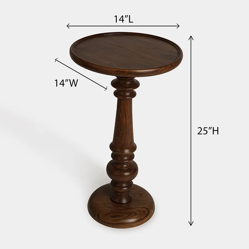 Bonito Acacia Wood Side Table media 6
