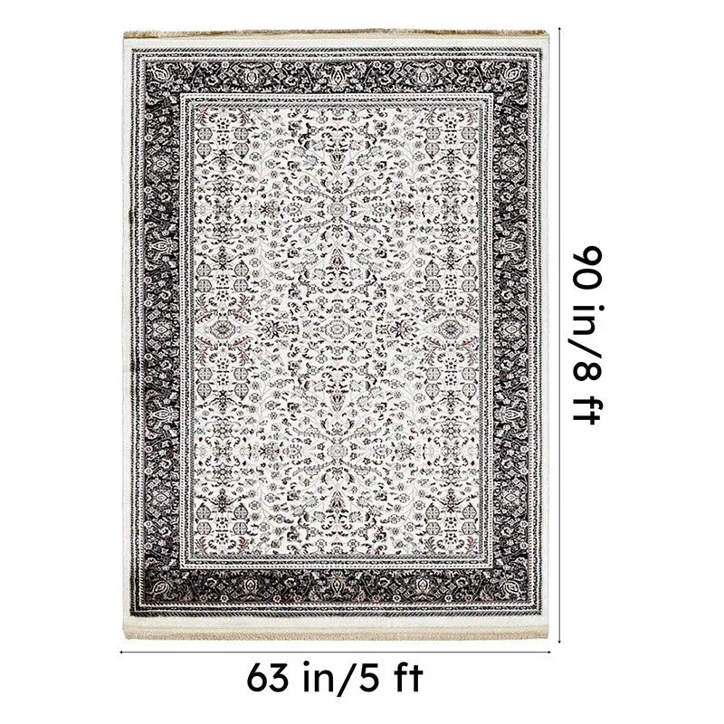 Zariya Art Silk Carpet media 9