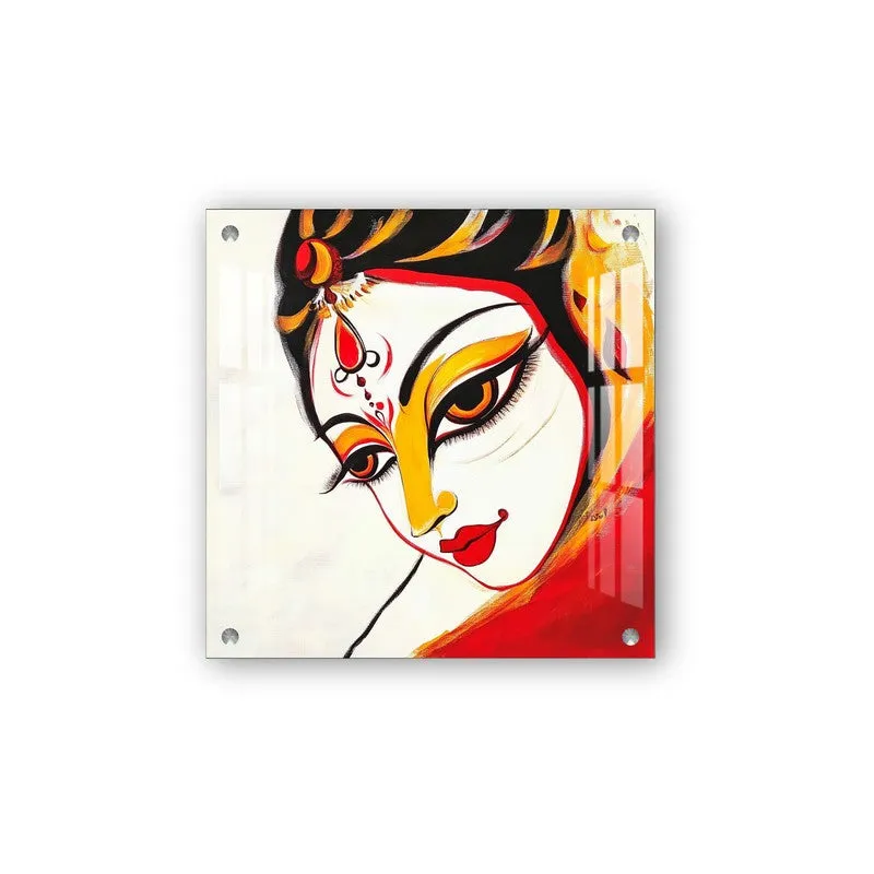 Divine Devi Eyes Acrylic Wall Art media 3