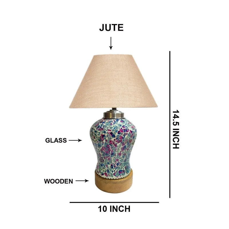 Glowex Wooden Table Lamp - Multicolor media 6