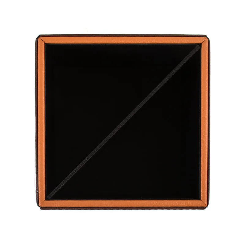 Tisca Faux Leather Pen Stand - Brown media 7