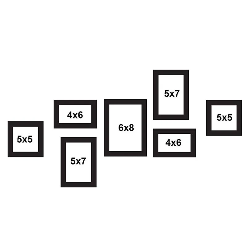 Floria Photo Frame - Set of Seven media 4