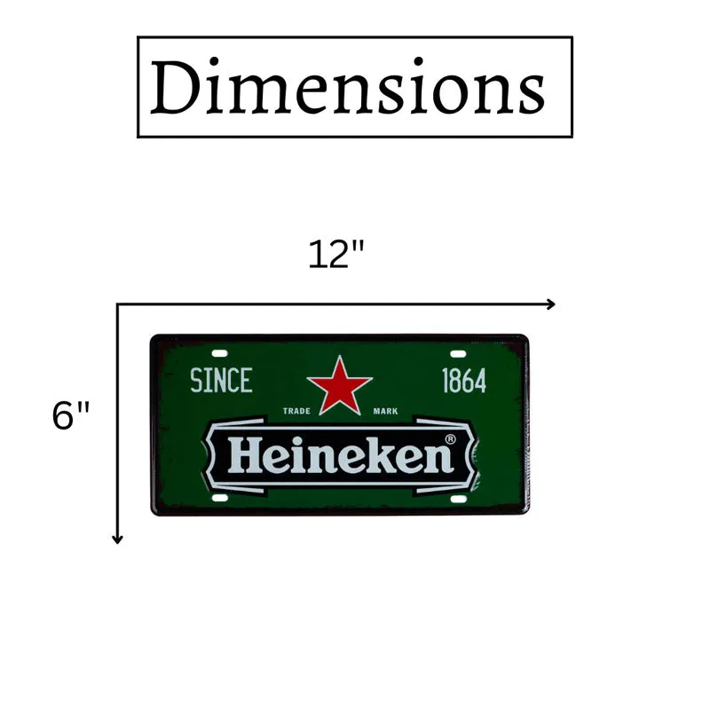 Heine Beer Metal Wall Accent media 7