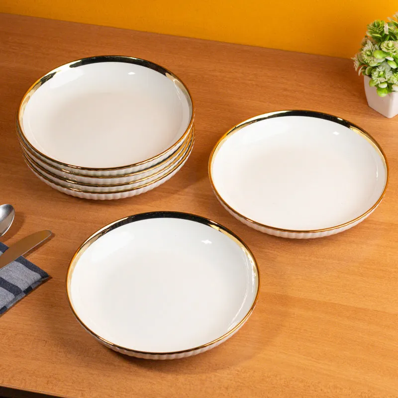 Snow Glaze Quarter Plate - Set Of Two media 6