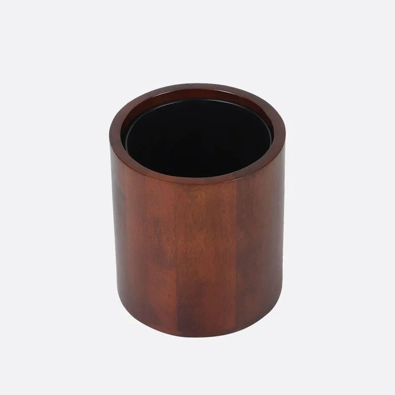 Chara Round Wooden Dustbin media 5