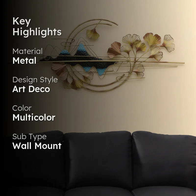 Thanatos Floral Metal Wall Accent media 2