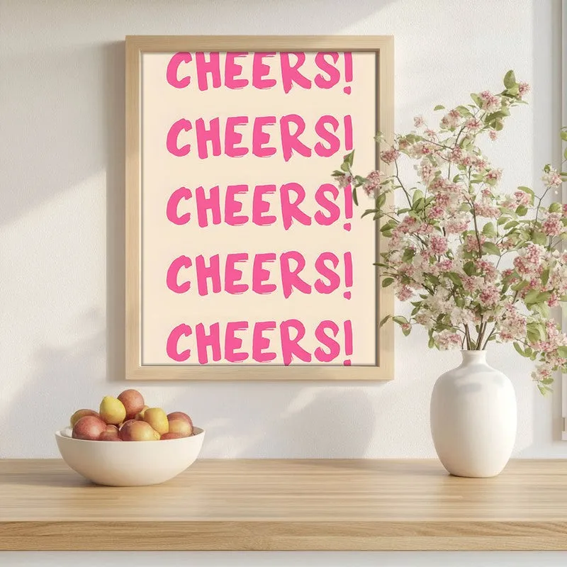 CheersLoop Archival Canvas Wall Art - Brown media 1
