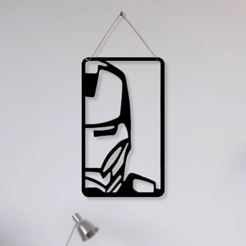 Lines Of Man Iron Wall Accent media 3