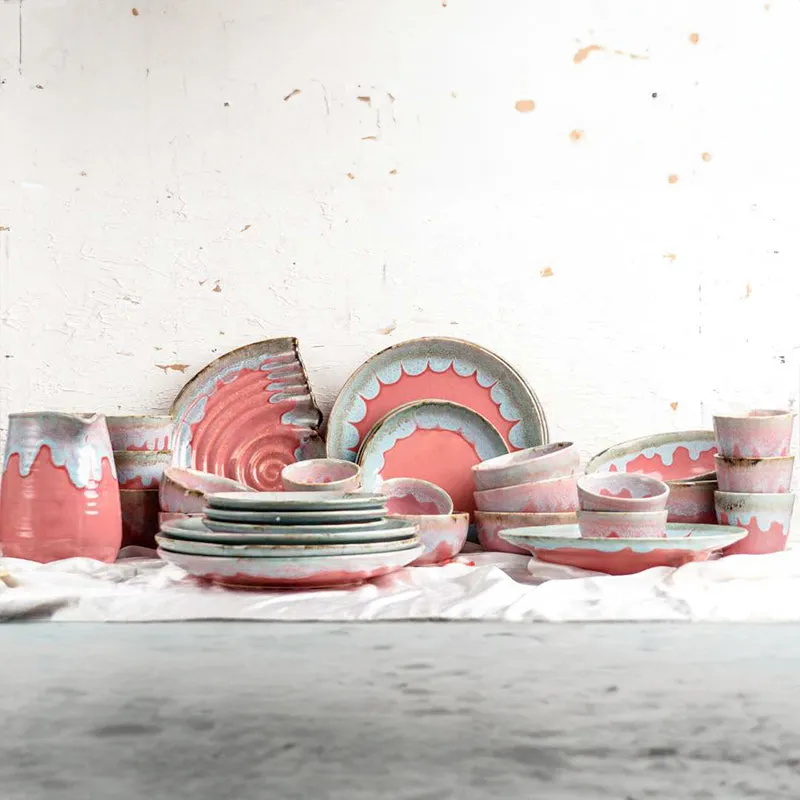 Aldia Handmade Dinner Set - 28 Piece Set media 1