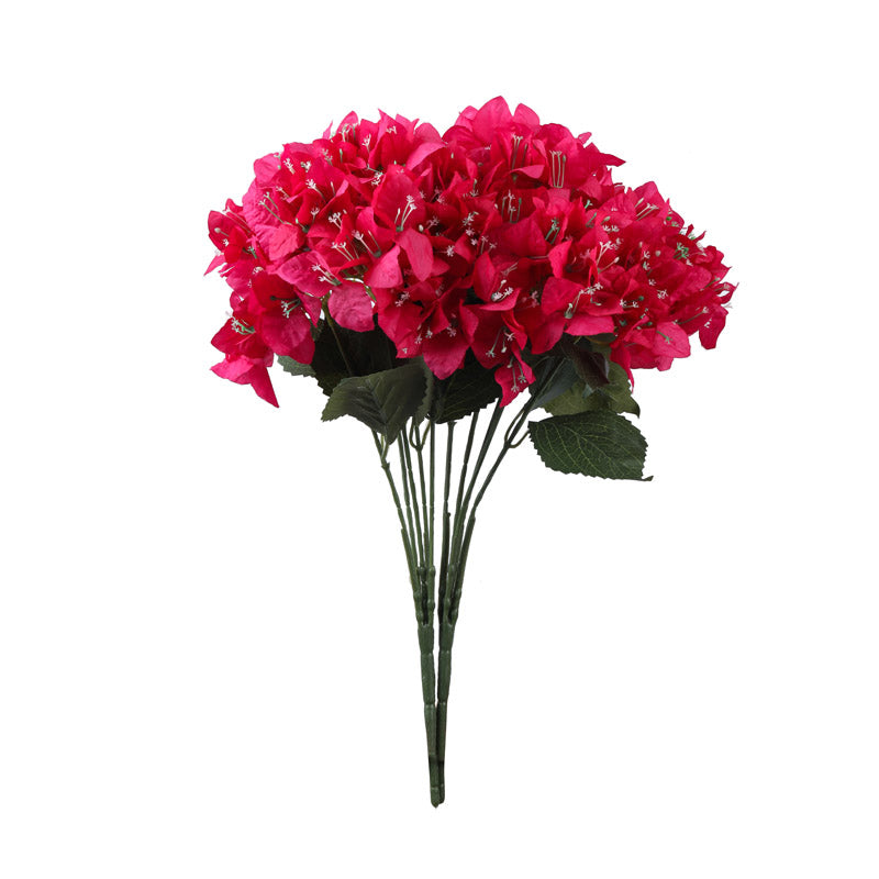 Artificial Realistic Bougainvillea Bouquet (Pink) - Set Of Two media 3