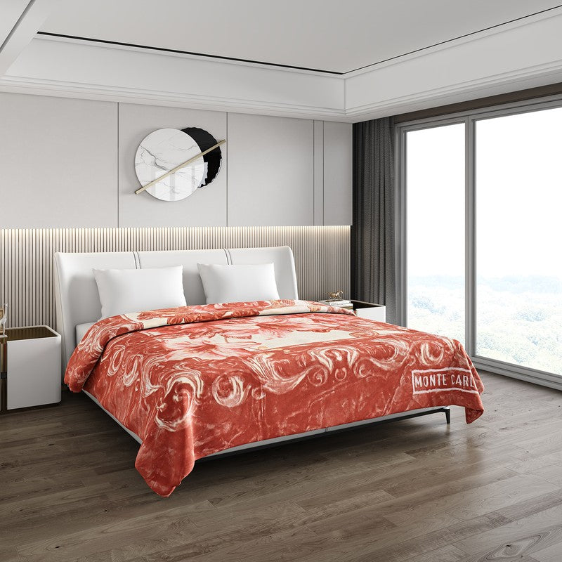 Monte Carlo Velvet Vortex Blanket - 850 GSM