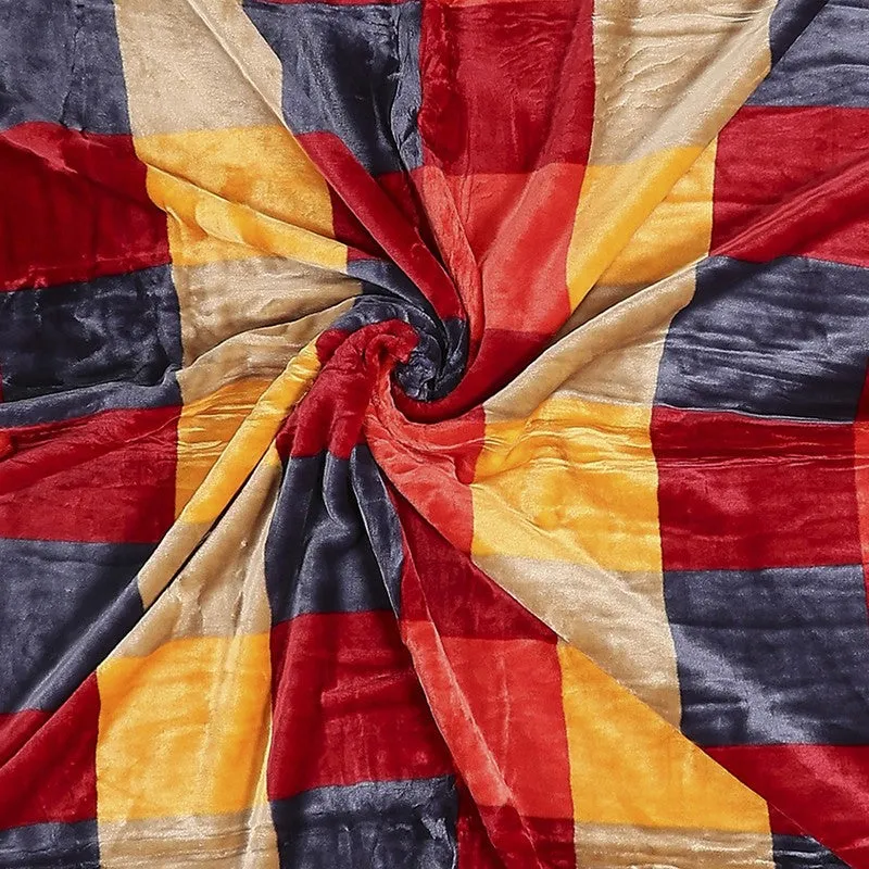 Monte Carlo Autumn Ember Blanket - 597 GSM media 6