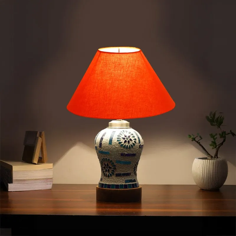 Solix Wooden Table Lamp - Multicolor media 1