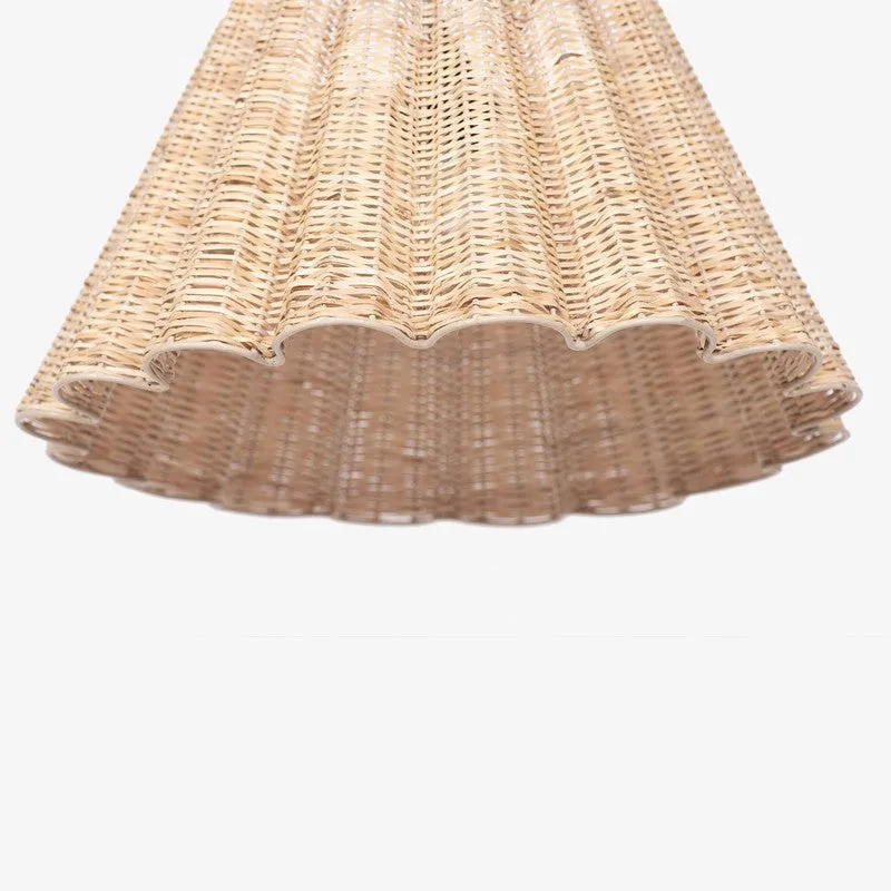 Orange Tree Punke Conical Cane Ceiling Lamp media 4
