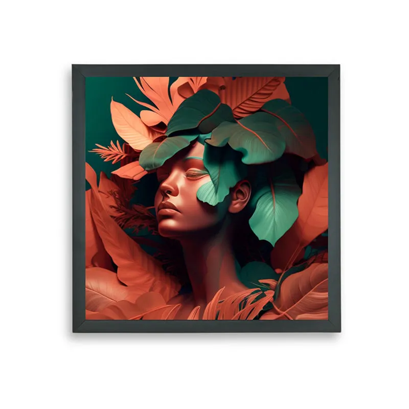 Mother Nature Wall Art With Resin Frame media 7