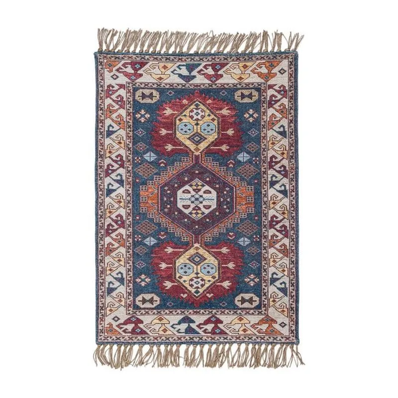 Lunera Cotton Door Mats - Blue media 8