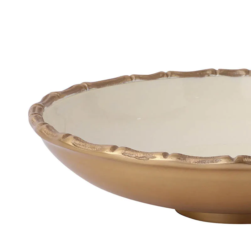 Wadi Accent Bowl - Gold media 4