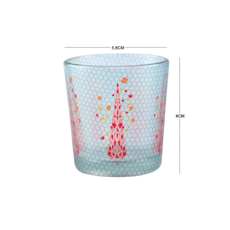 Tree Of Fire Candle Votive - Set Of Two media 3