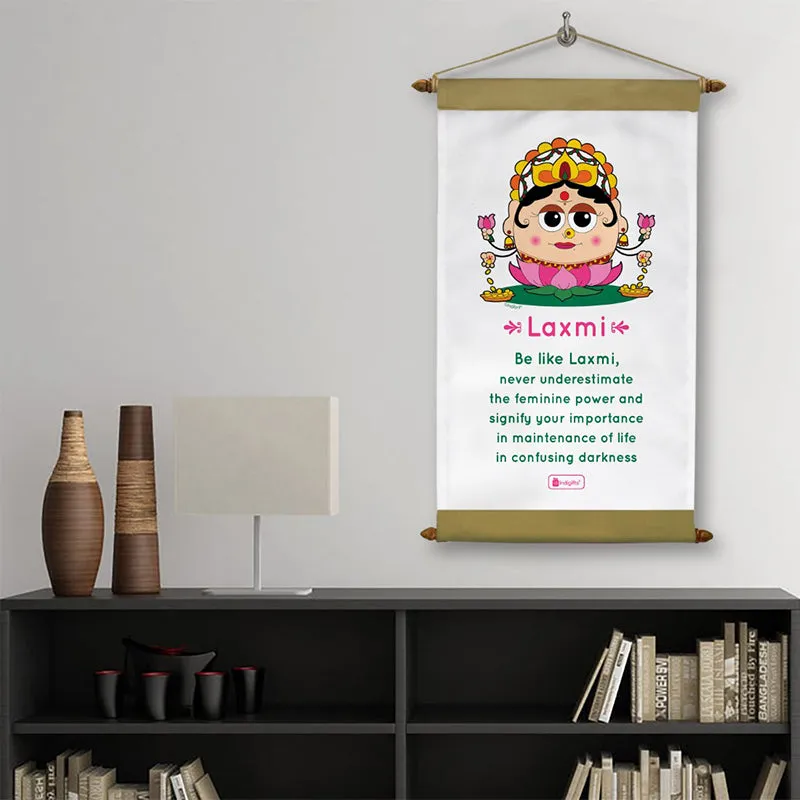 Whimsy Cute Laxmi Motivational Canvas Wall Accent media 1