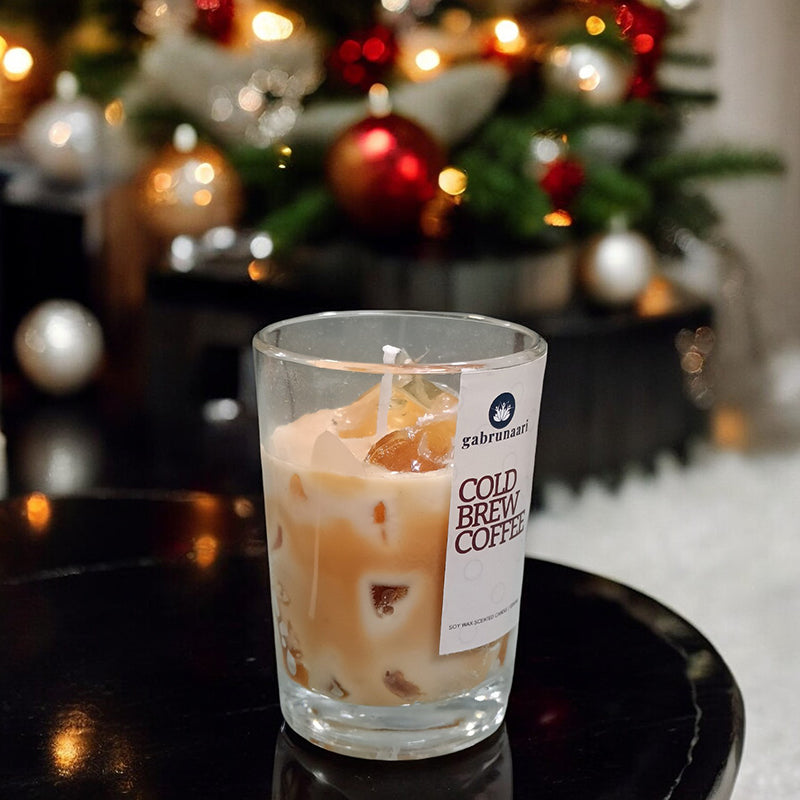 Iced Frappe Coffee Scented Soy Wax Candle media 4