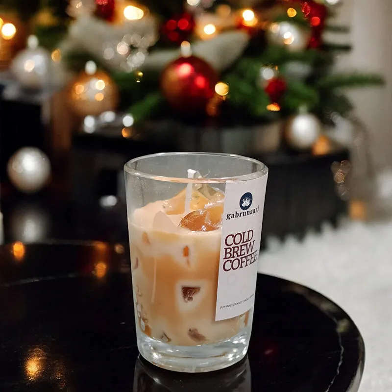 Iced Frappe Coffee Scented Soy Wax Candle media 4