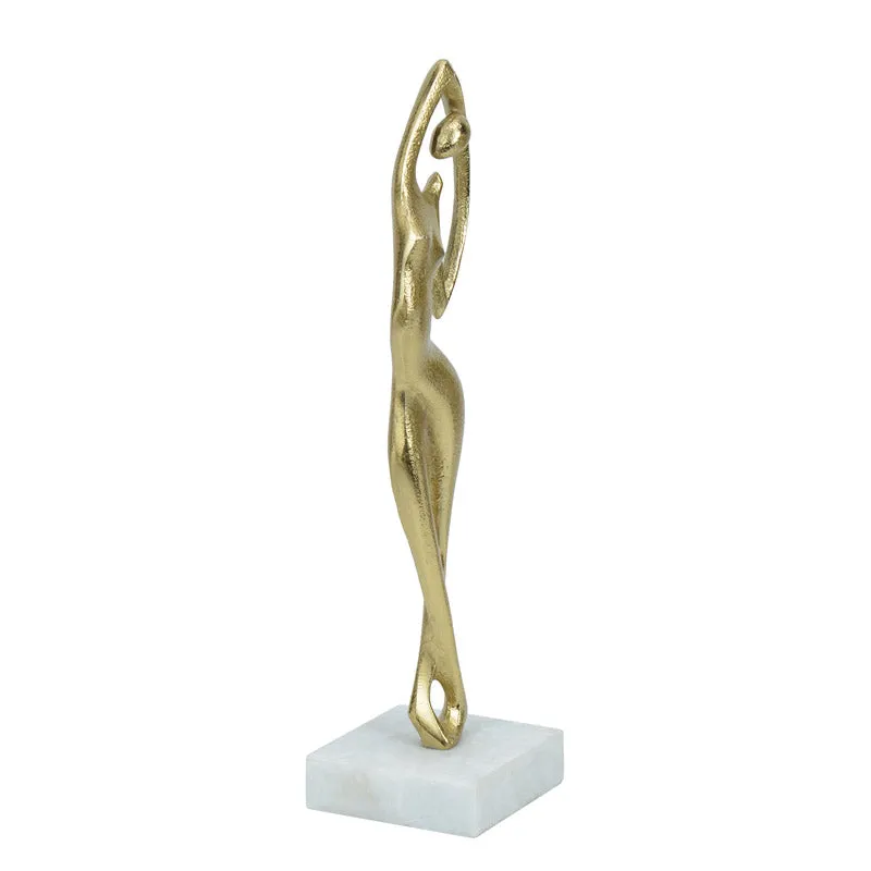 Stretch Shape Showpiece - Gold media 4