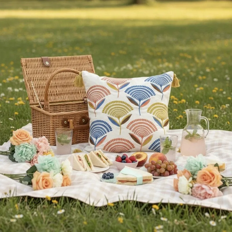 Bloom Gallery Embroidered cushion cover media 6