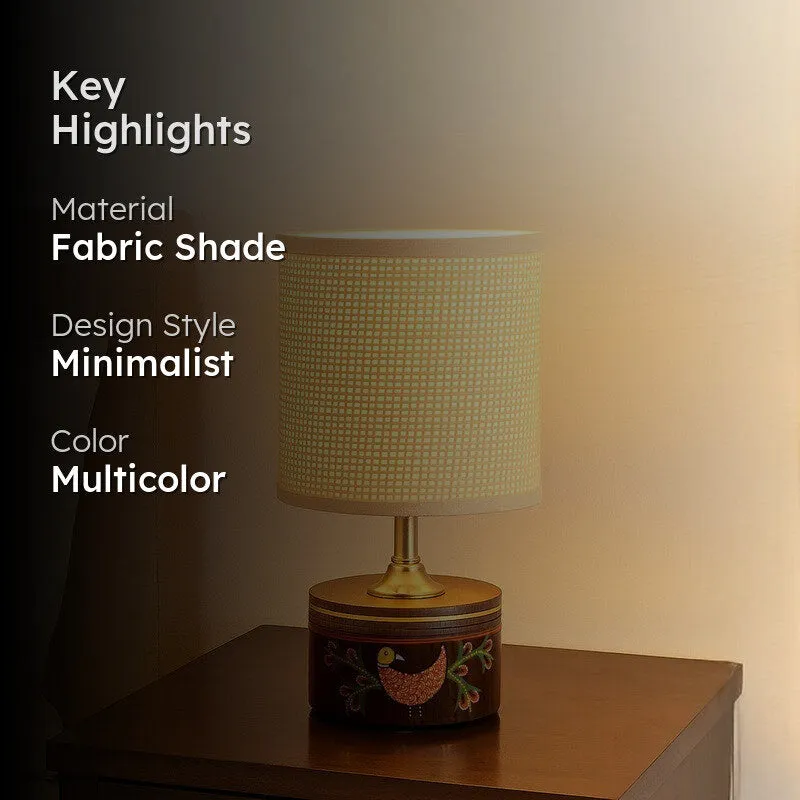 Meerani Fabric Table Lamp - Multicolor media 2