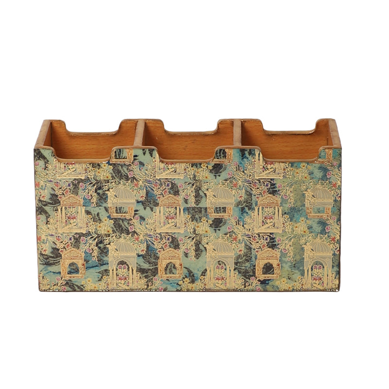 Jharokha Charm Tri-Compartment Cutlery Stand media 3