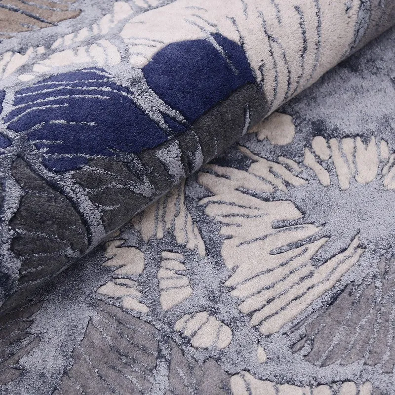Kairo Cotton Carpet - Blue media 8