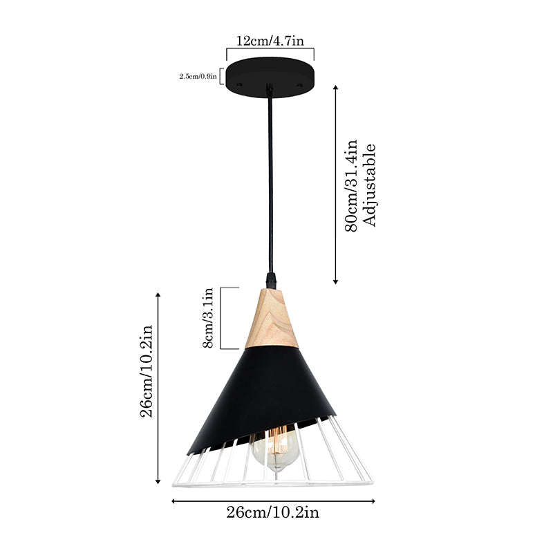 Obscura Metal Ceiling Lamp - Black media 6