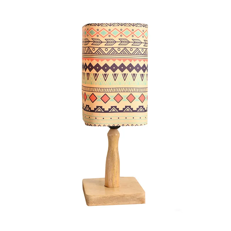 Moulda Aztec Fabric Table Lamp - Multicolor media 4