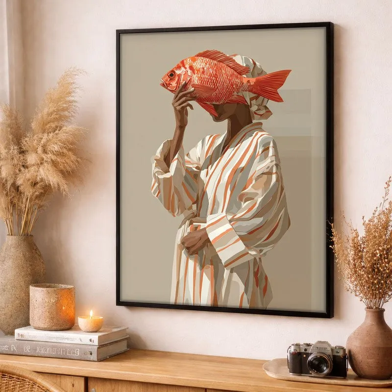 Terracoa Canvas Wall Painting With Black Frame media 3