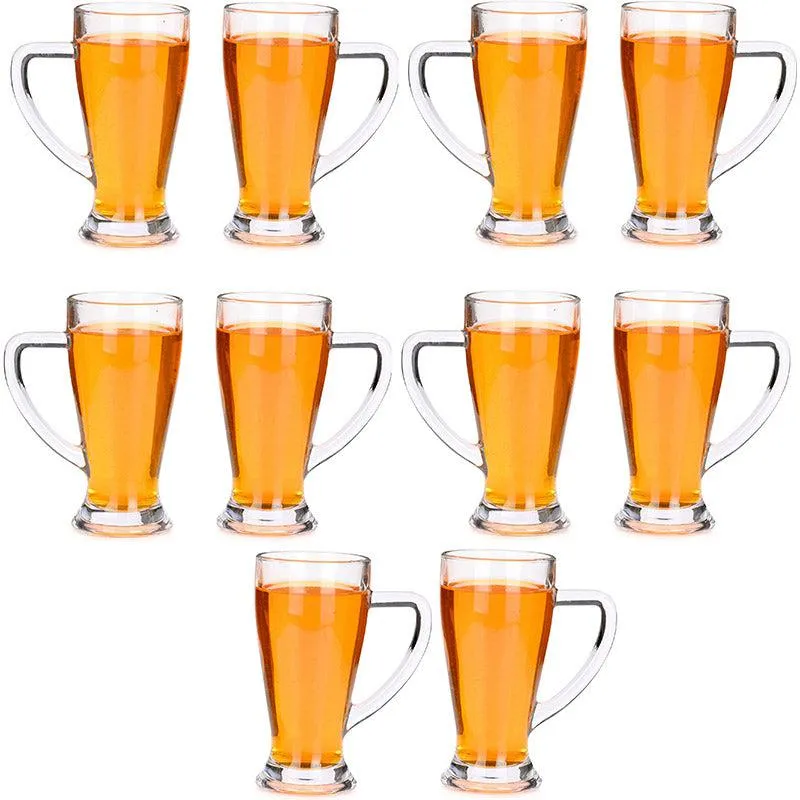Rodia Beer Mug (250 ML) - Set Of Ten media 1
