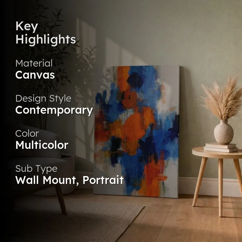 Bold Stroke Abstract Canvas Wall Art media 2