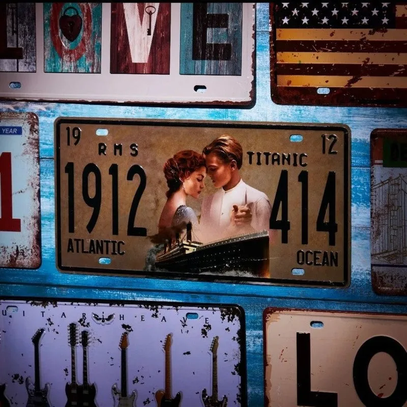 Titanic 1912 Metal Wall Accent media 1