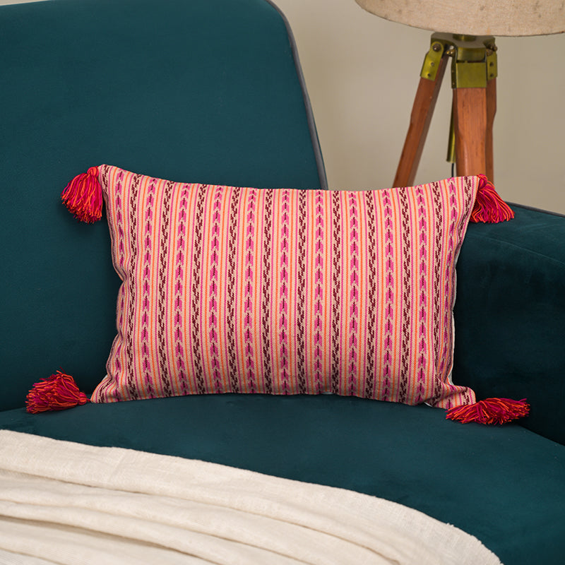 Loom Lina Cotton Cushion Cover media 6