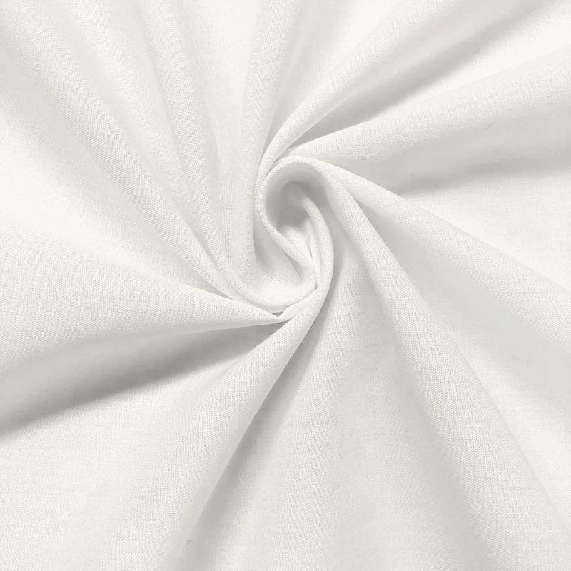 Esme Triple Pinch Pleat Short Width Curtain - White media 4