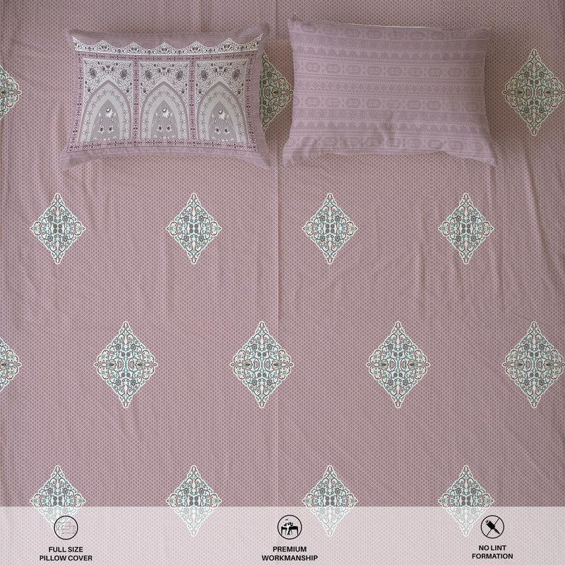 Urban Space Everyday Grace Cotton Bedsheet - 300 TC media 6