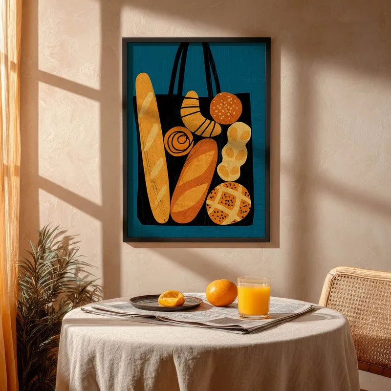 BreadClassics Archival Canvas Wall Art - Black media 4