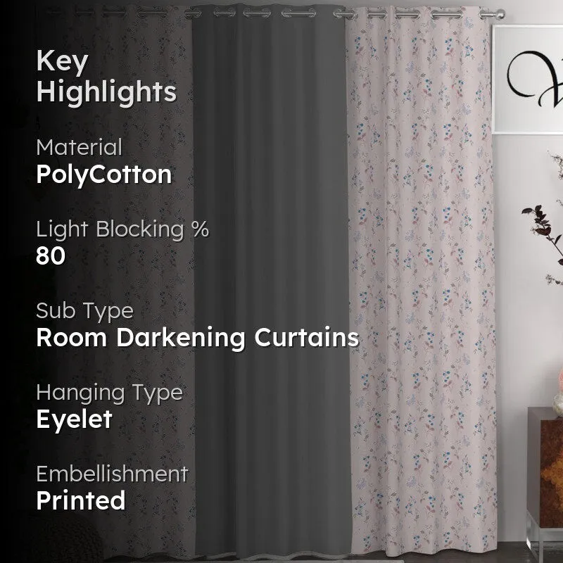 Petal Aura Curtains - Set of Three media 2