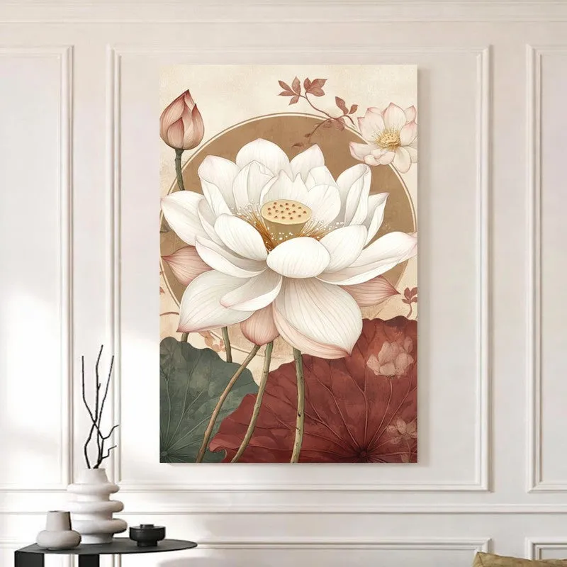 Ethnic Bloom Canvas Wall Art media 5