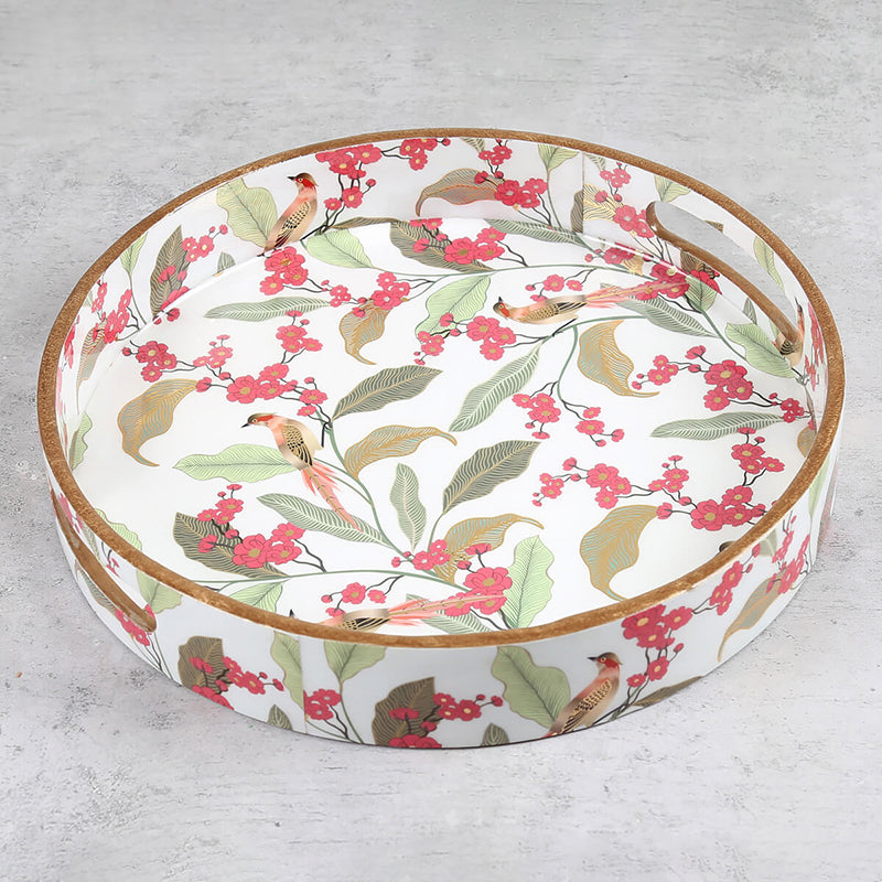 India Circus Amiri Round Serving Tray media 3