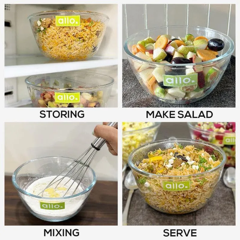Nyra Glass Mixing Bowl - 500 mL media 4