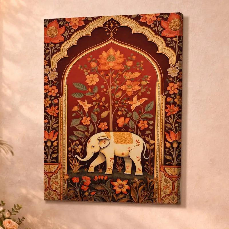 Majestic Elephant Canvas Wall Art & Paintings media 4