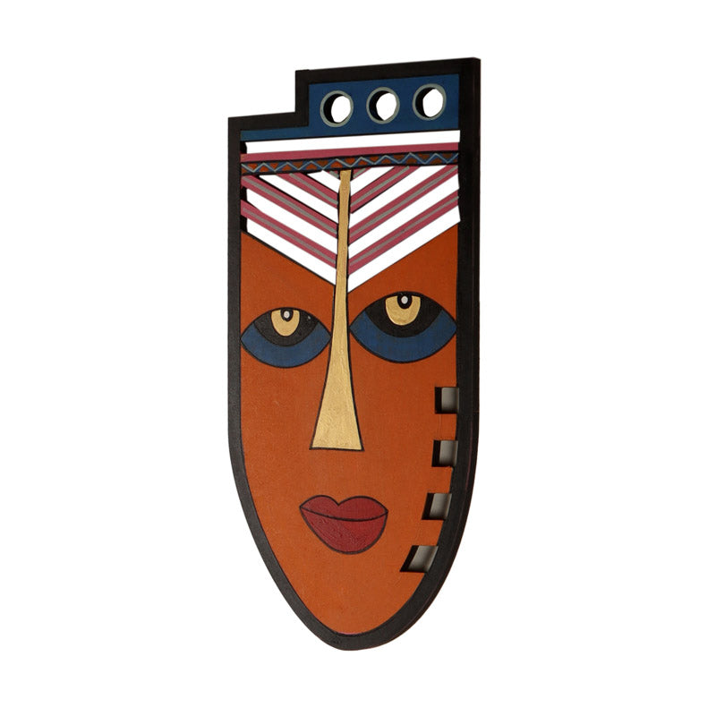 Rachela Mask Wooden Wall Accent media 4